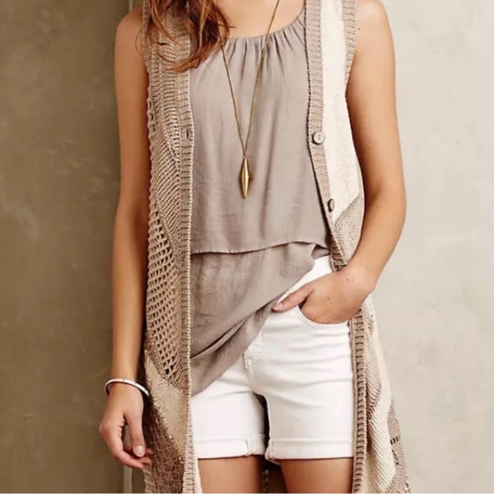ANTHROPOLOGIE- Rosie Neira knit cardigan